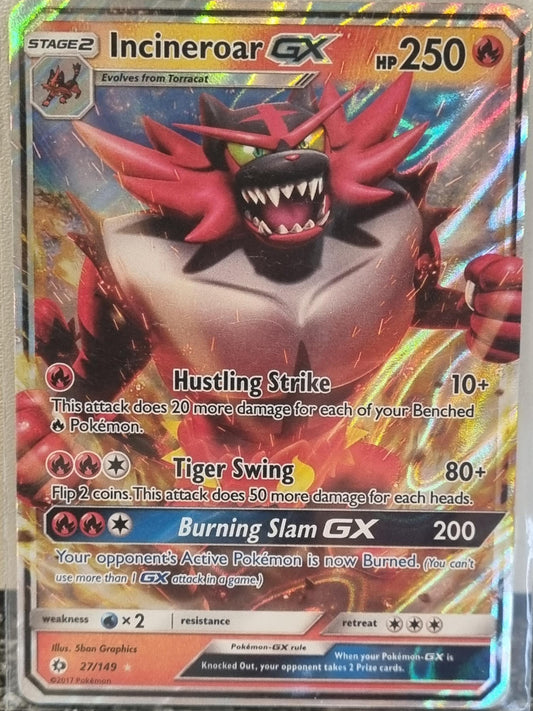 Incineroar GX - Sun & Moon (Ultra Rare) [SUM-27]