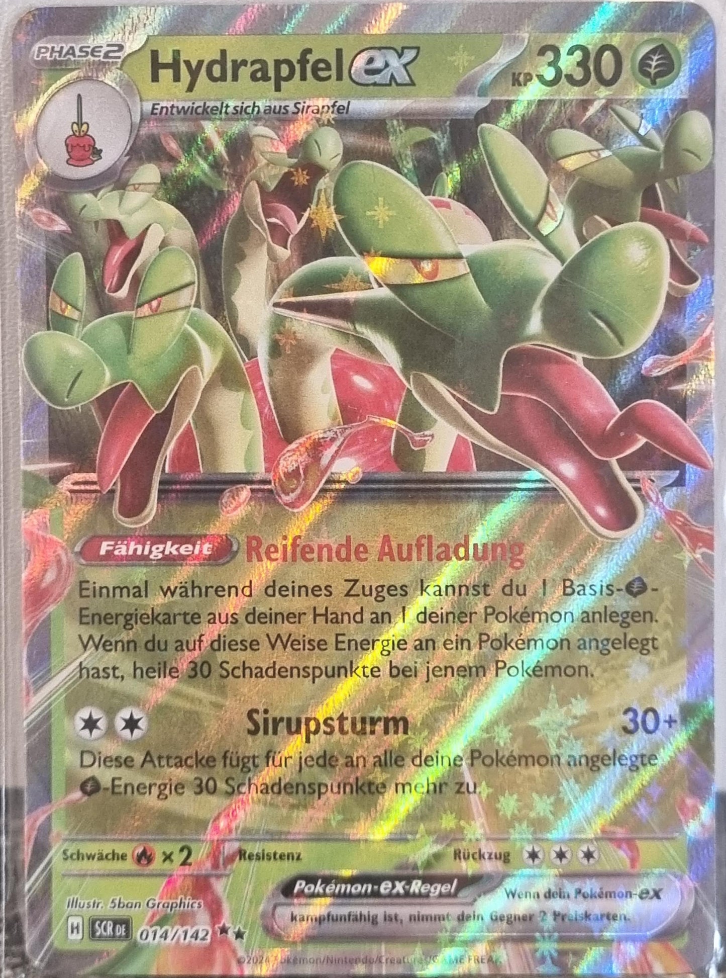 Hydrapple ex - Stellar Crown (Double Rare) [SCR-014]