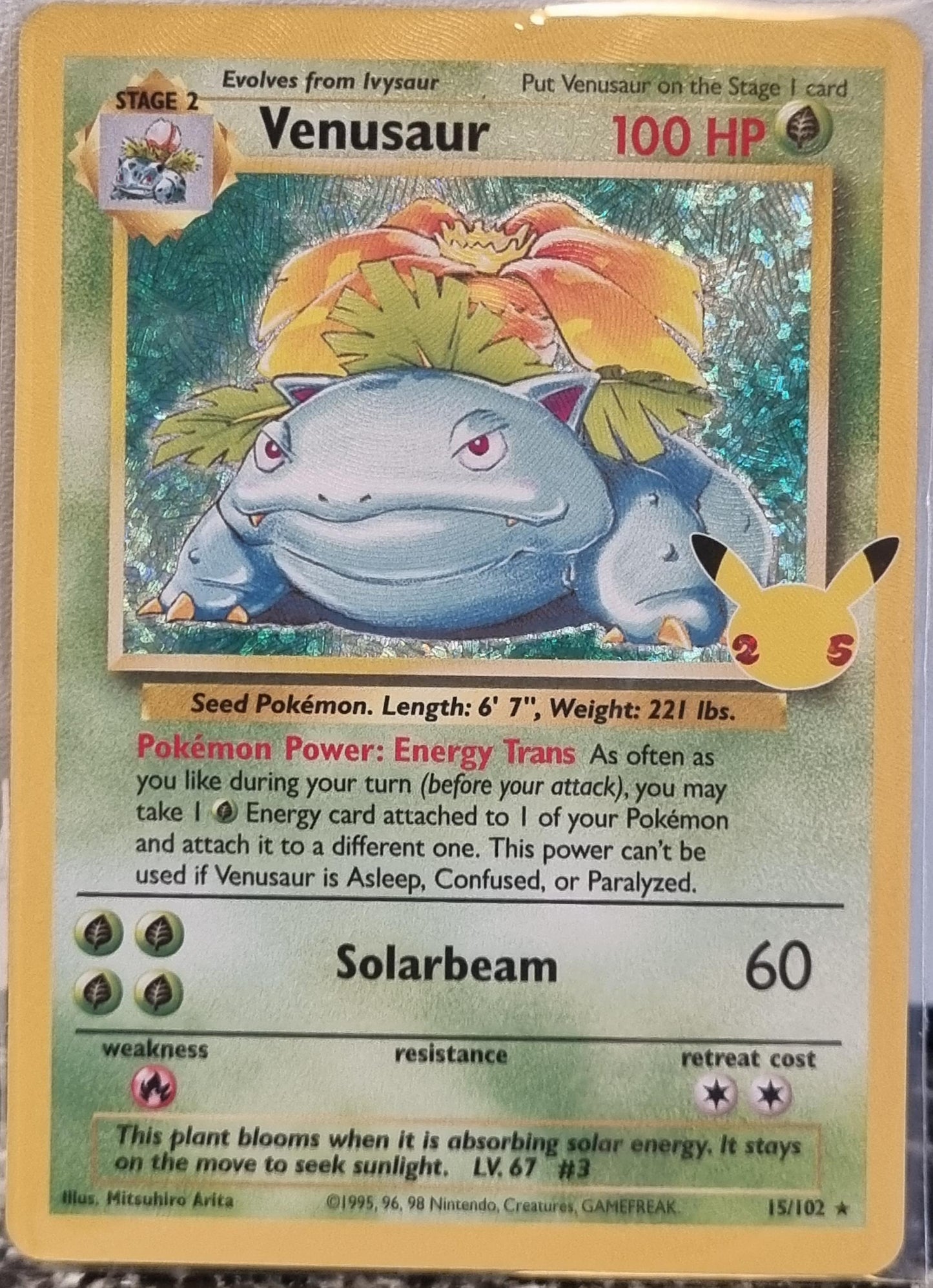 Venusaur - Celebrations (Holo Rare) [CEL-BS 15]