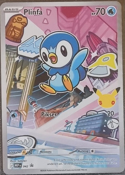Piplup - MEP Black Star Promos (Promo) [MEP-042]