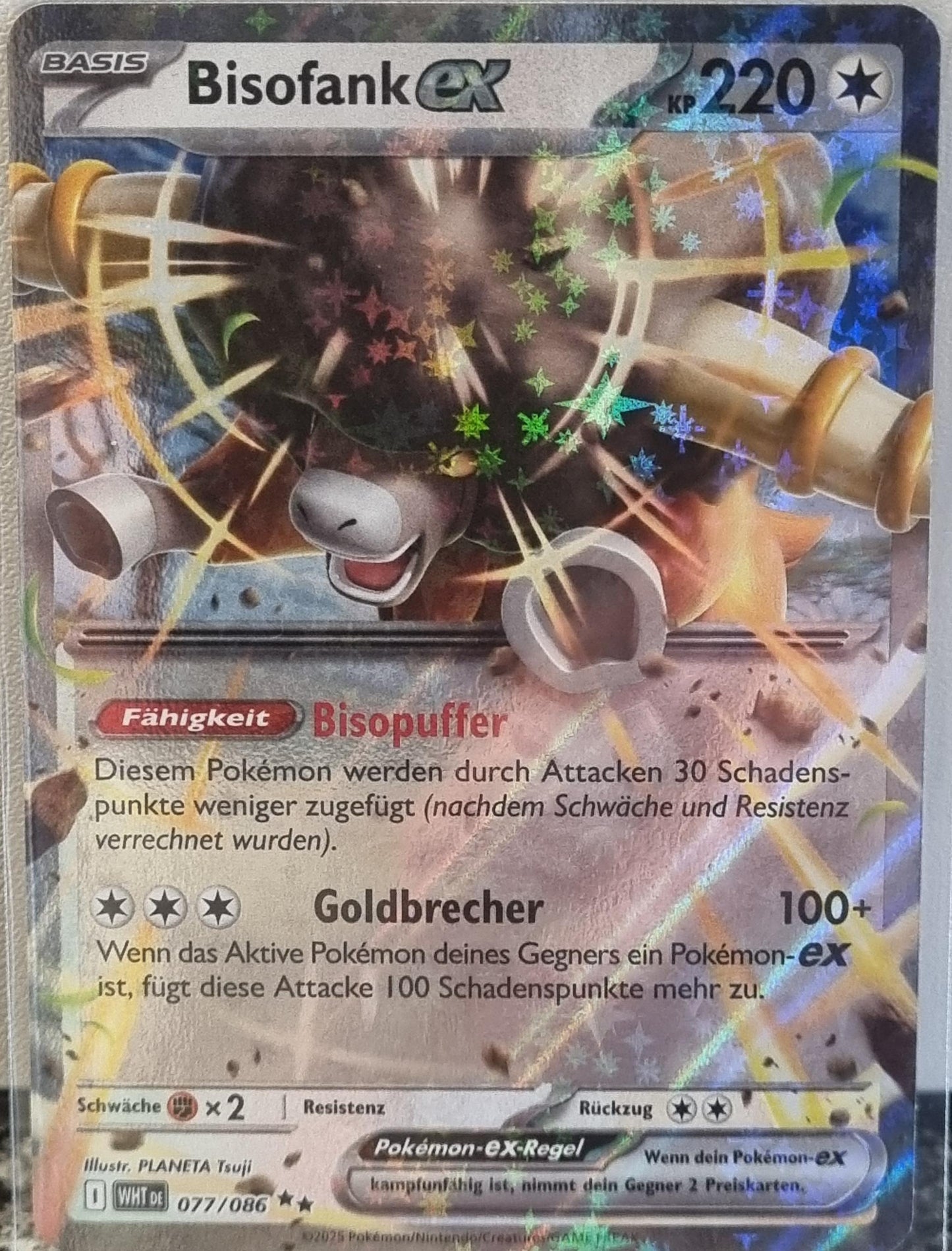 Bouffalant ex - White Flare (Double Rare) [WHT-077]