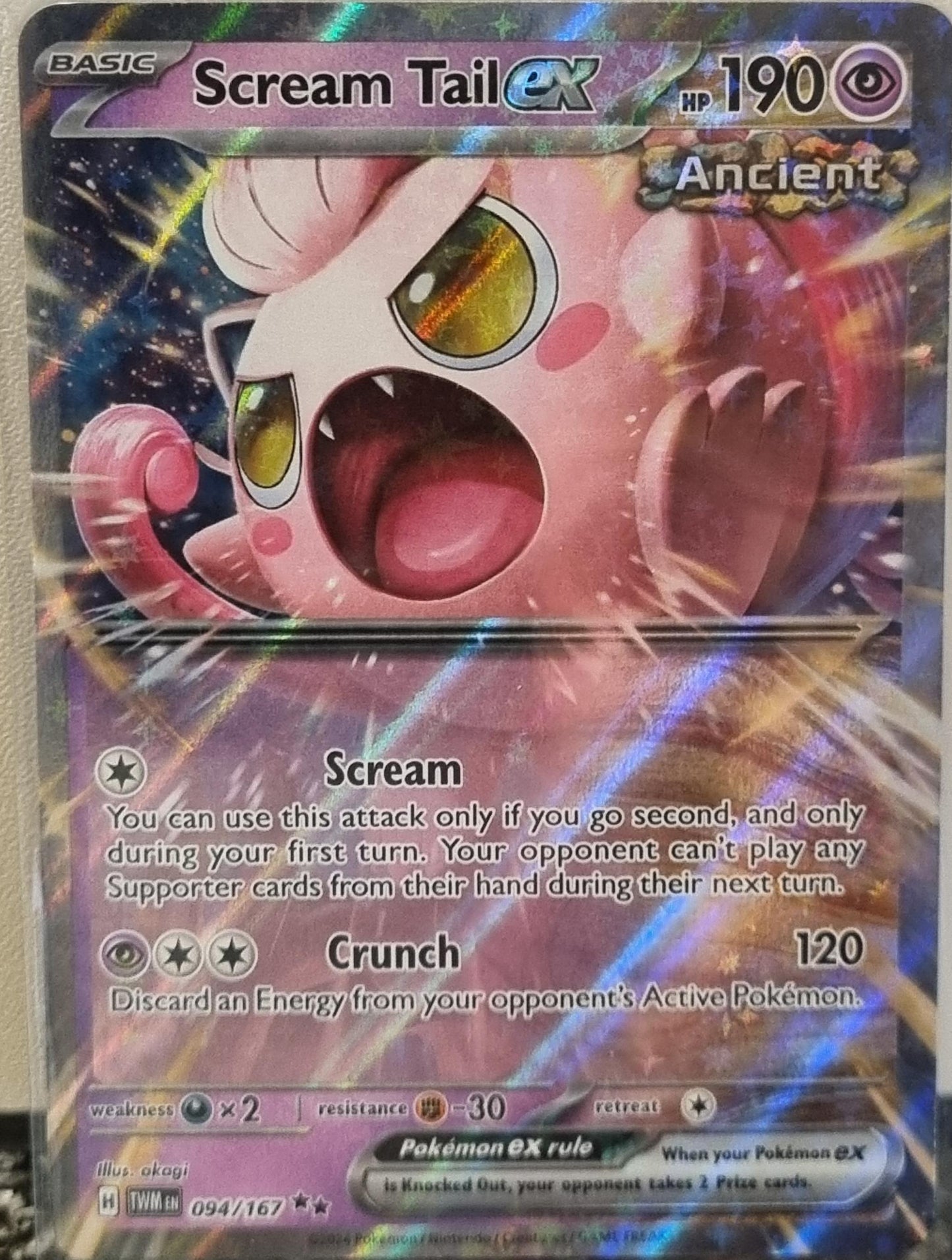 Scream Tail ex - Twilight Masquerade (Double Rare) [TWM-094]