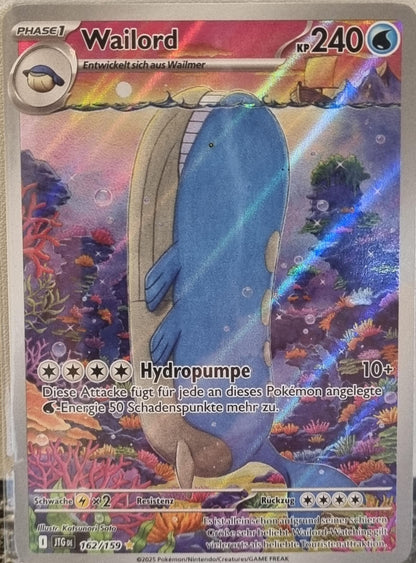 Wailord - Journey Together (Illustration Rare) [JTG-162]