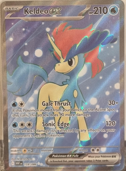 Keldeo ex - White Flare (Ultra Rare) [WHT-159]