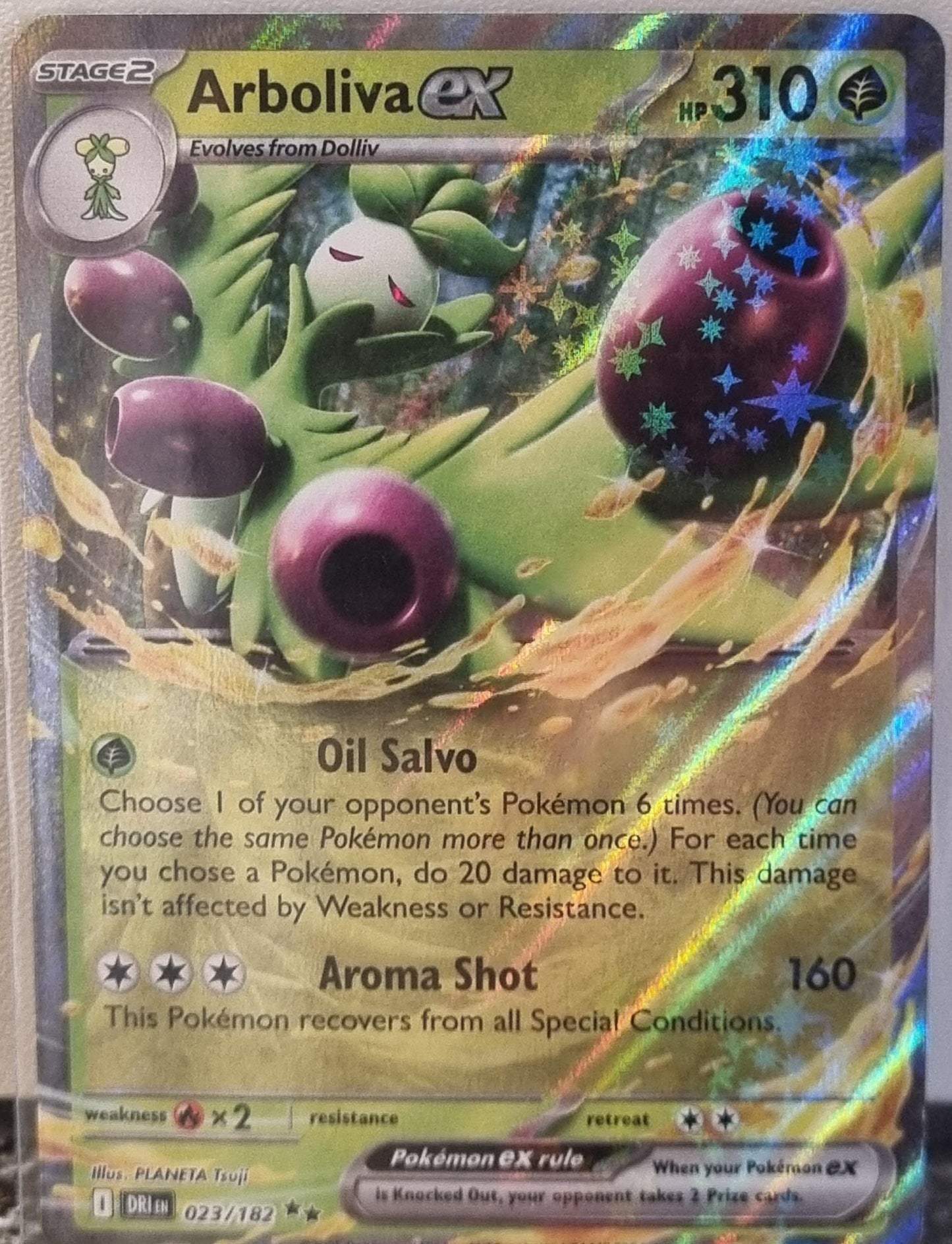 Arboliva ex - Destined Rivals (Double Rare) [DRI-023]