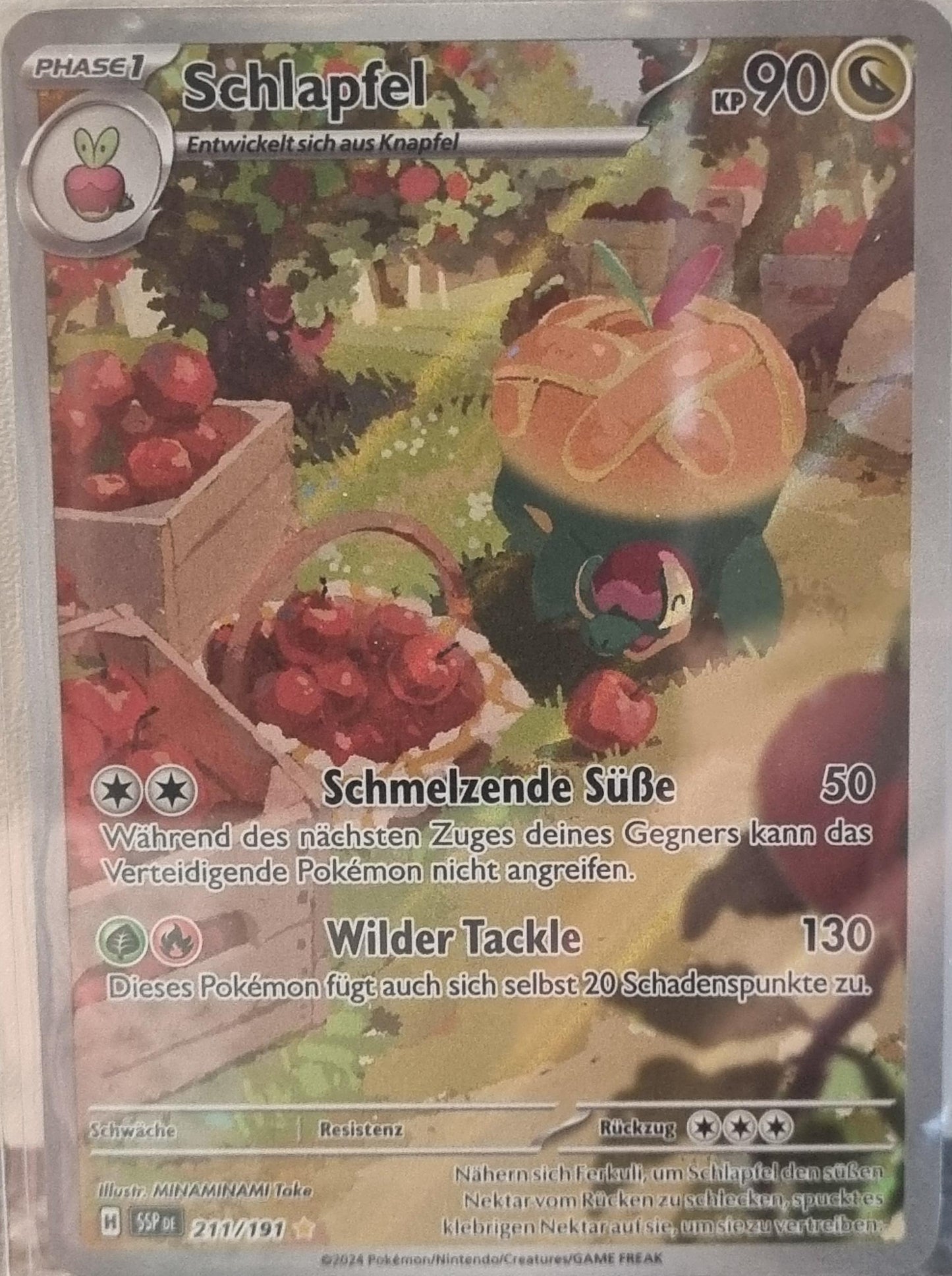 Appletun - Surging Sparks (Illustration Rare) [SSP-211]