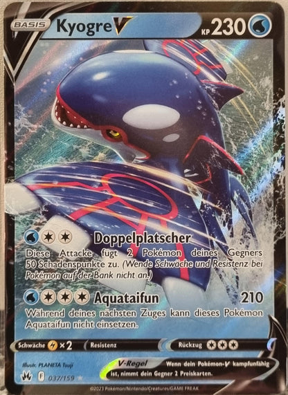 Kyogre V - Crown Zenith (Ultra Rare) [CRZ-037]