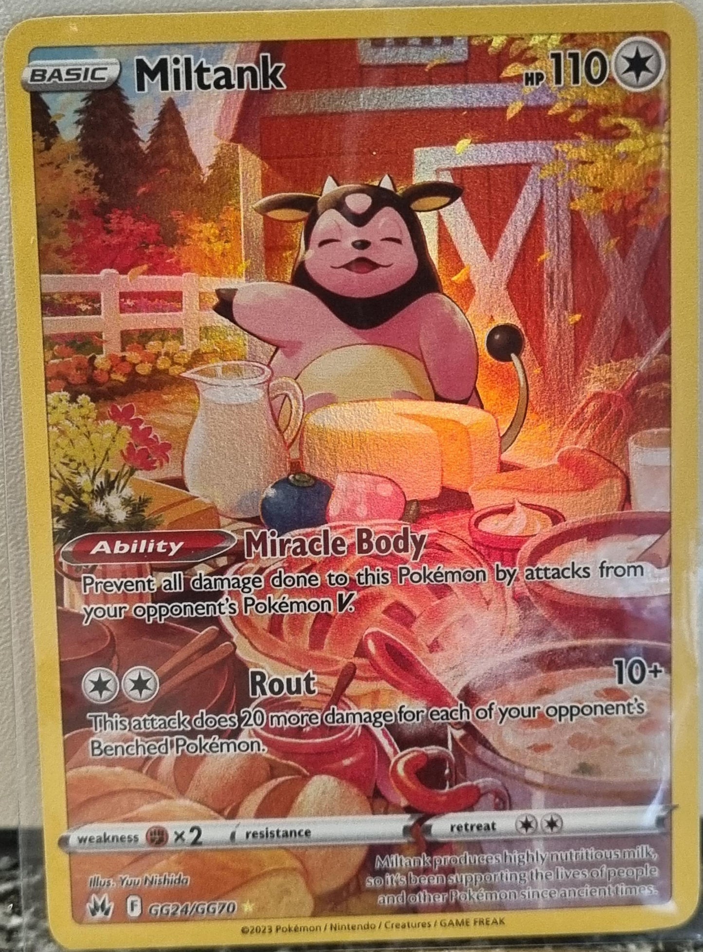 Miltank - Crown Zenith (Holo Rare) [CRZ-GG24]