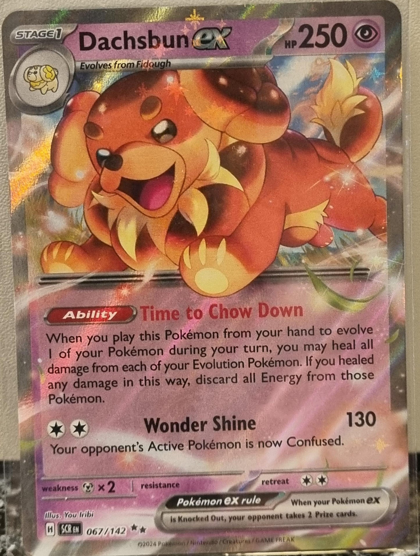 Dachsbun ex - Stellar Crown (Double Rare) [SCR-067]