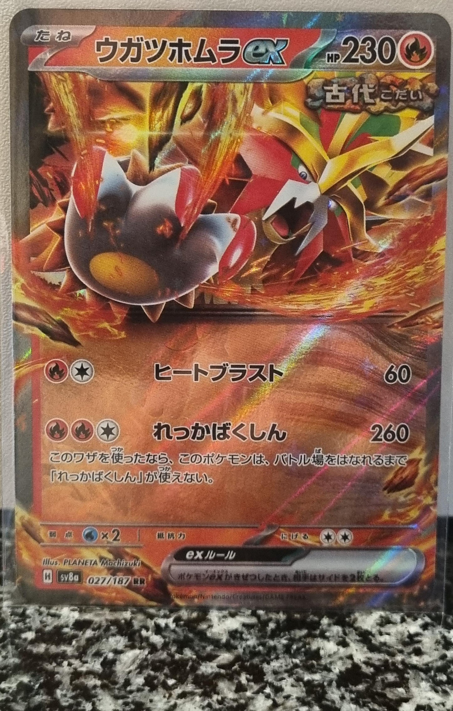 Gouging Fire ex - Terastal Festival ex (Double Rare) [sv8a-027]