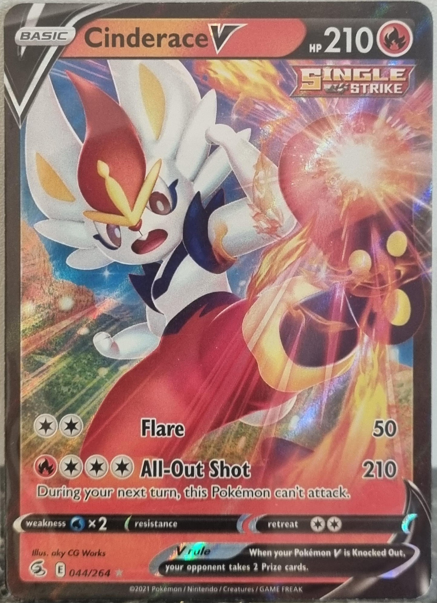 Cinderace V - Fusion Strike (Ultra Rare) [FST-044]
