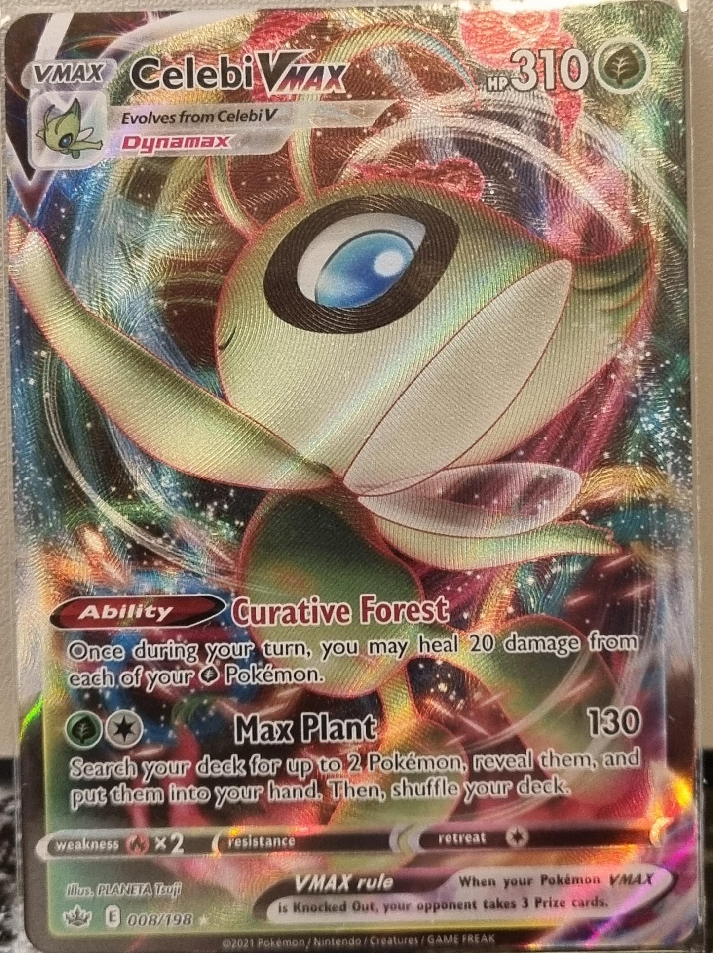 Celebi VMAX - Chilling Reign (Ultra Rare) [CRE-008]