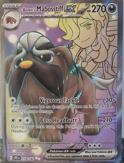 Arven's Mabosstiff ex - Destined Rivals (Ultra Rare) [DRI-218]