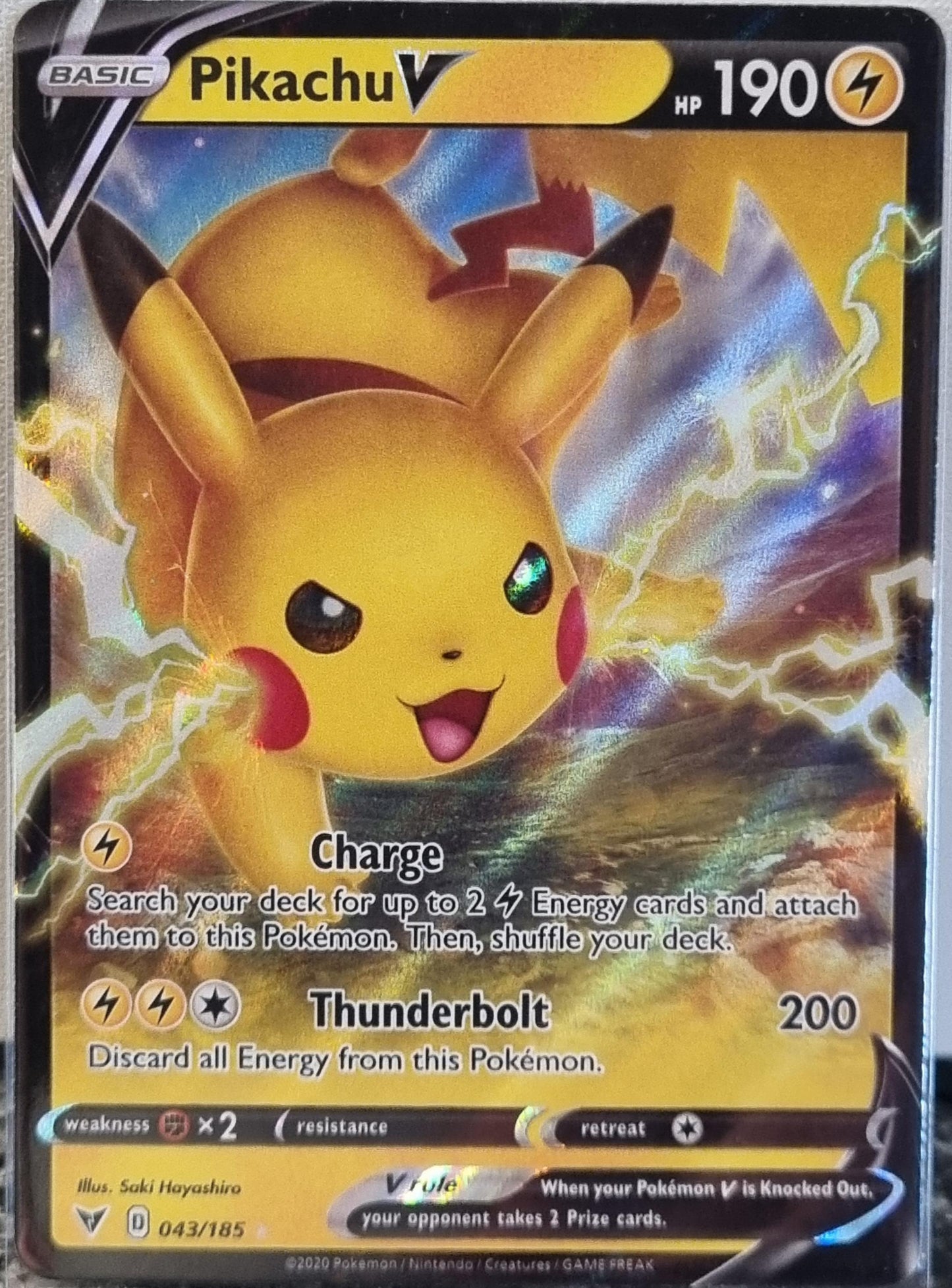 Pikachu V - Vivid Voltage (Ultra Rare) [VIV-43]
