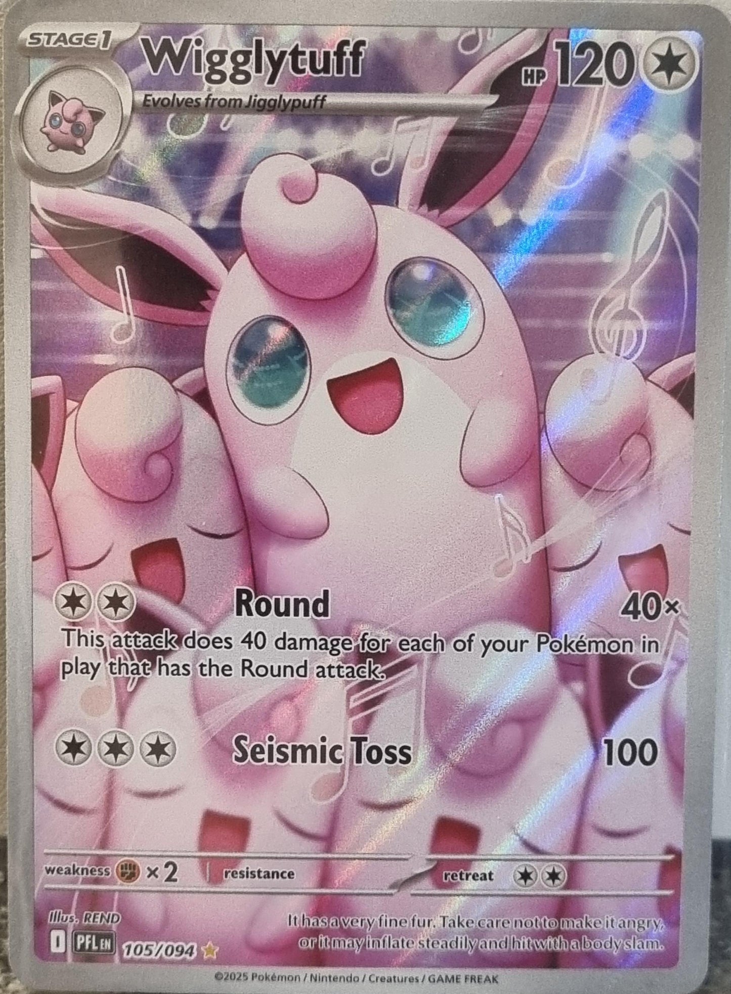 Wigglytuff - Phantasmal Flames (Illustration Rare) [PFL-105]