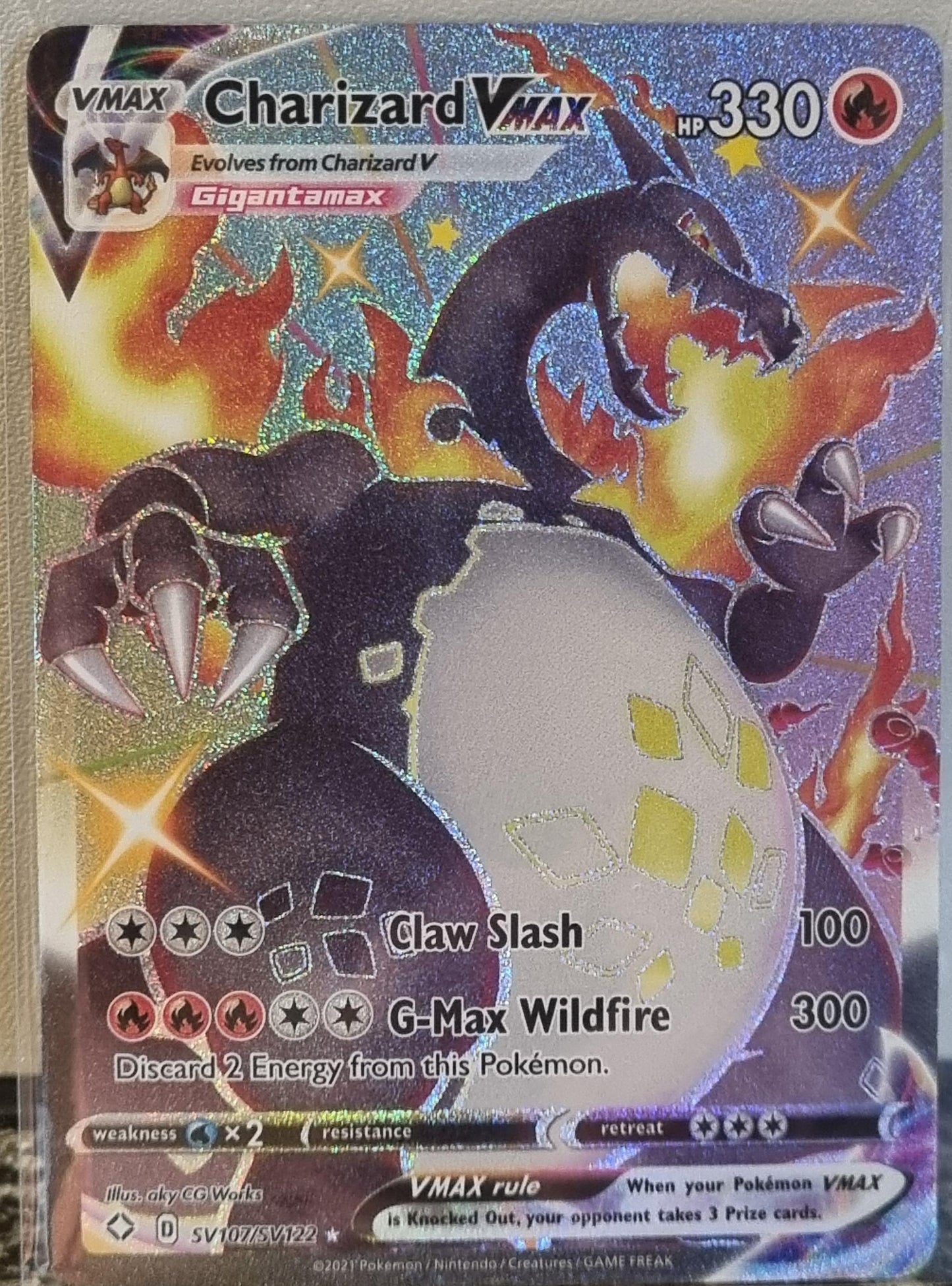 Charizard VMAX - Shining Fates (Secret Rare) [SHF-SV107]
