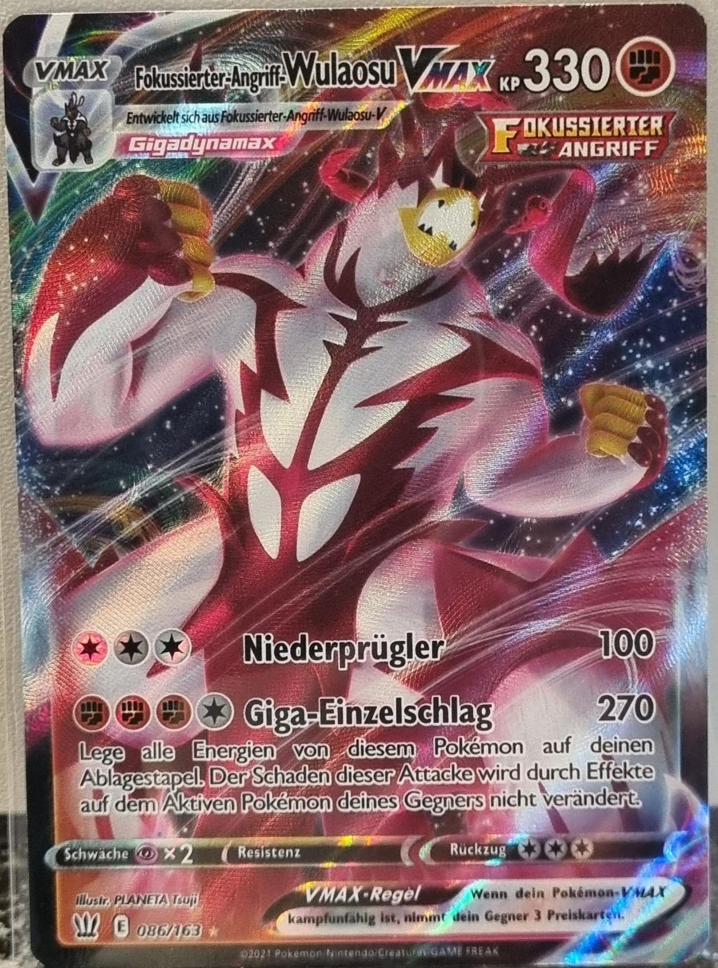 Single Strike Urshifu VMAX - Battle Styles (Ultra Rare) [BST-86]