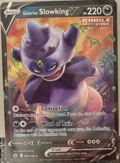 Galarian Slowking V - Chilling Reign (Ultra Rare) [CRE-099]