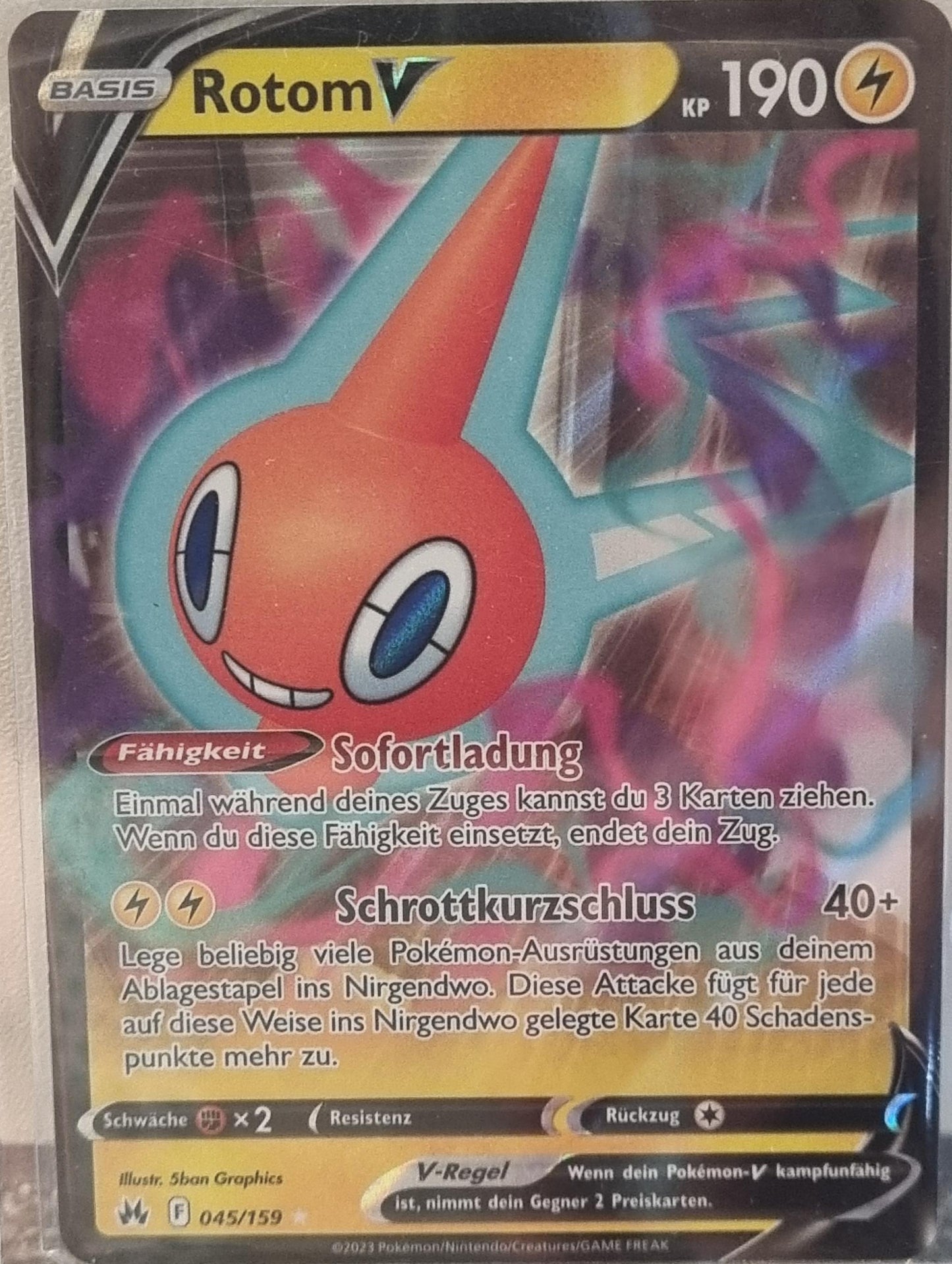 Rotom V - Crown Zenith (Ultra Rare) [CRZ-045]