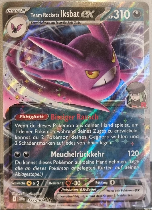 Team Rocket's Crobat ex - Destined Rivals (Double Rare) [DRI-122]