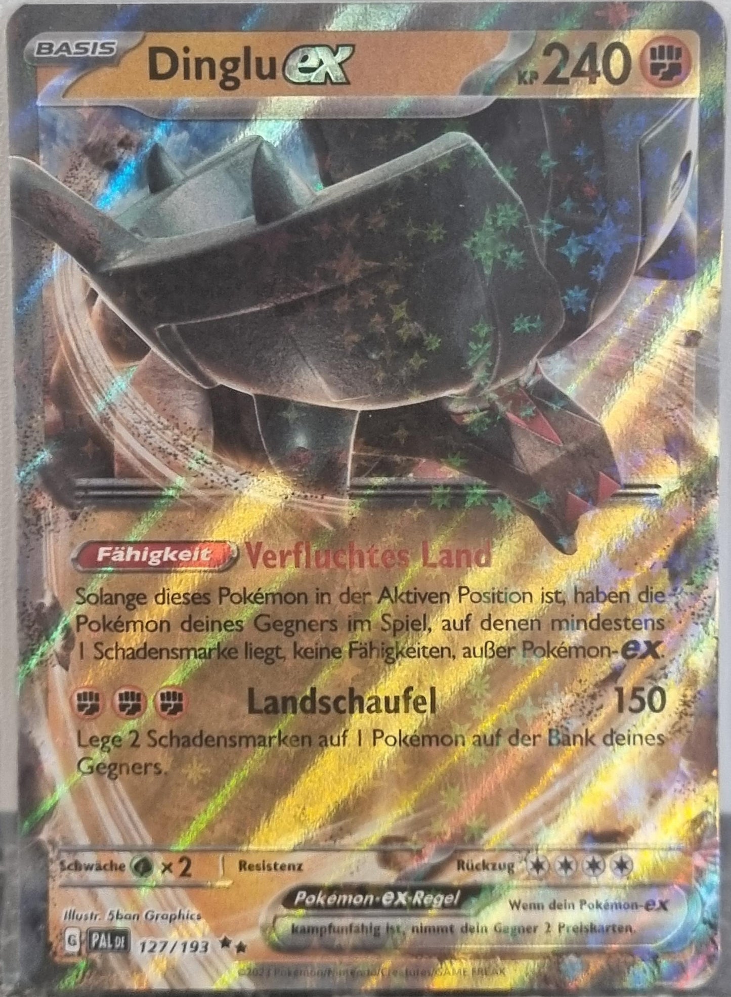 Ting-Lu ex - Paldea Evolved (Double Rare) [PAL-127]