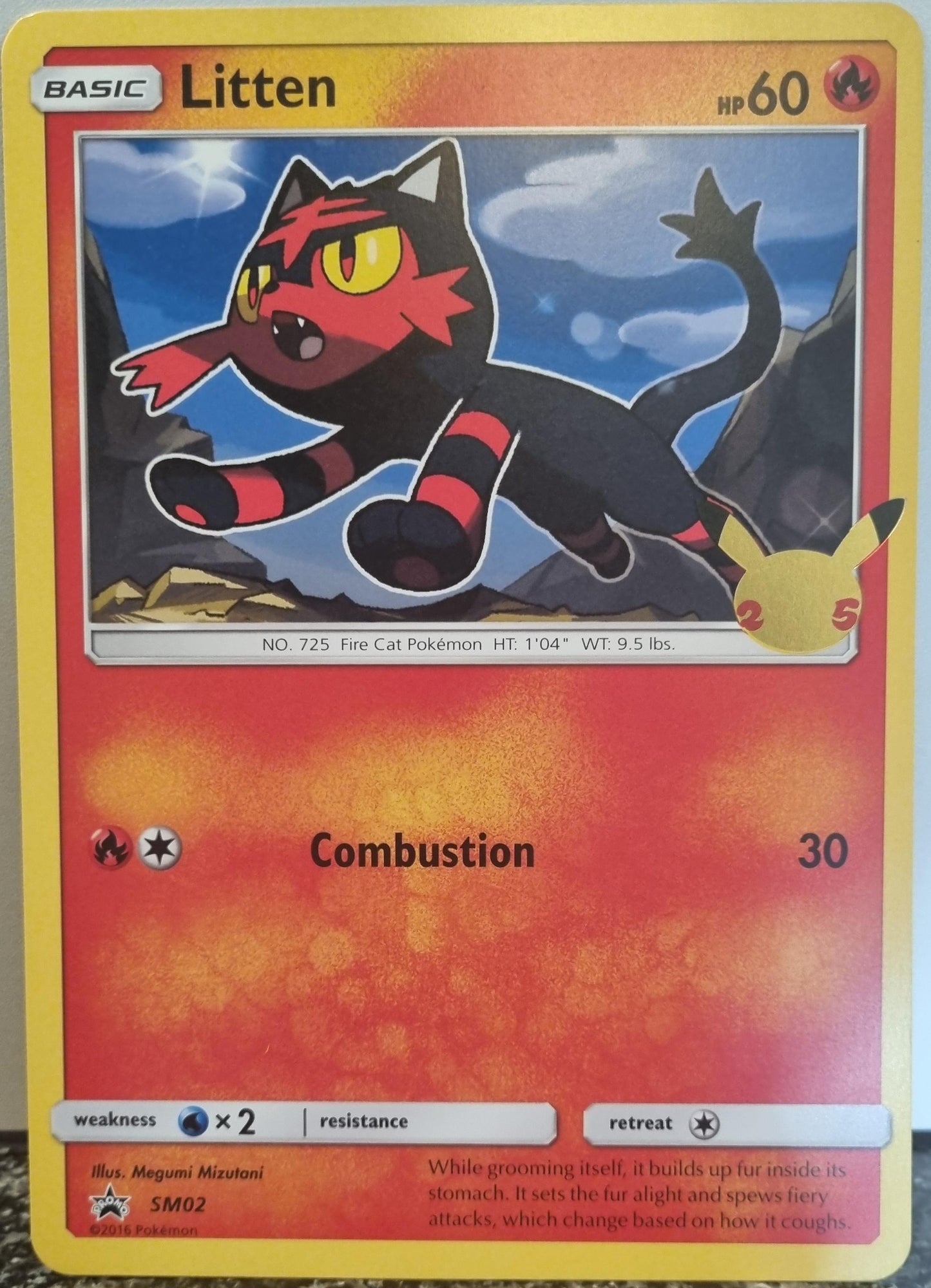 Litten - SM Black Star Promos (Oversized) [SM-02]
