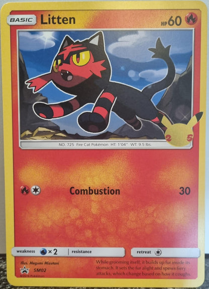 Litten - SM Black Star Promos (Oversized) [SM-02]