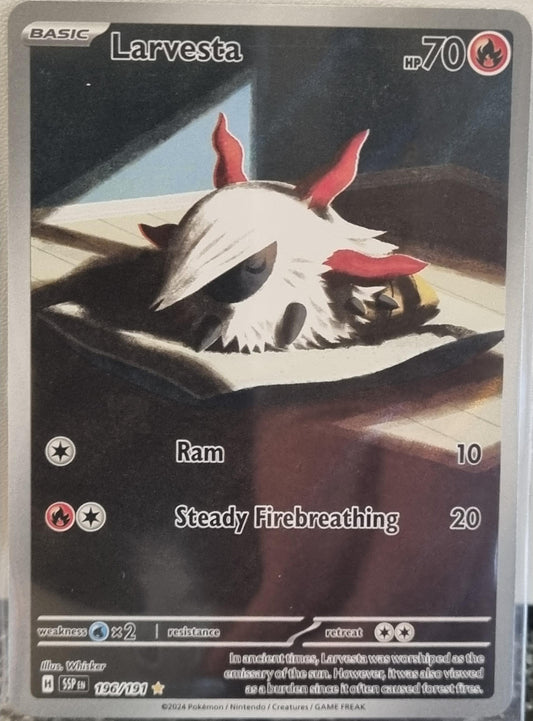 Larvesta - Surging Sparks (Illustration Rare) [SSP-196]