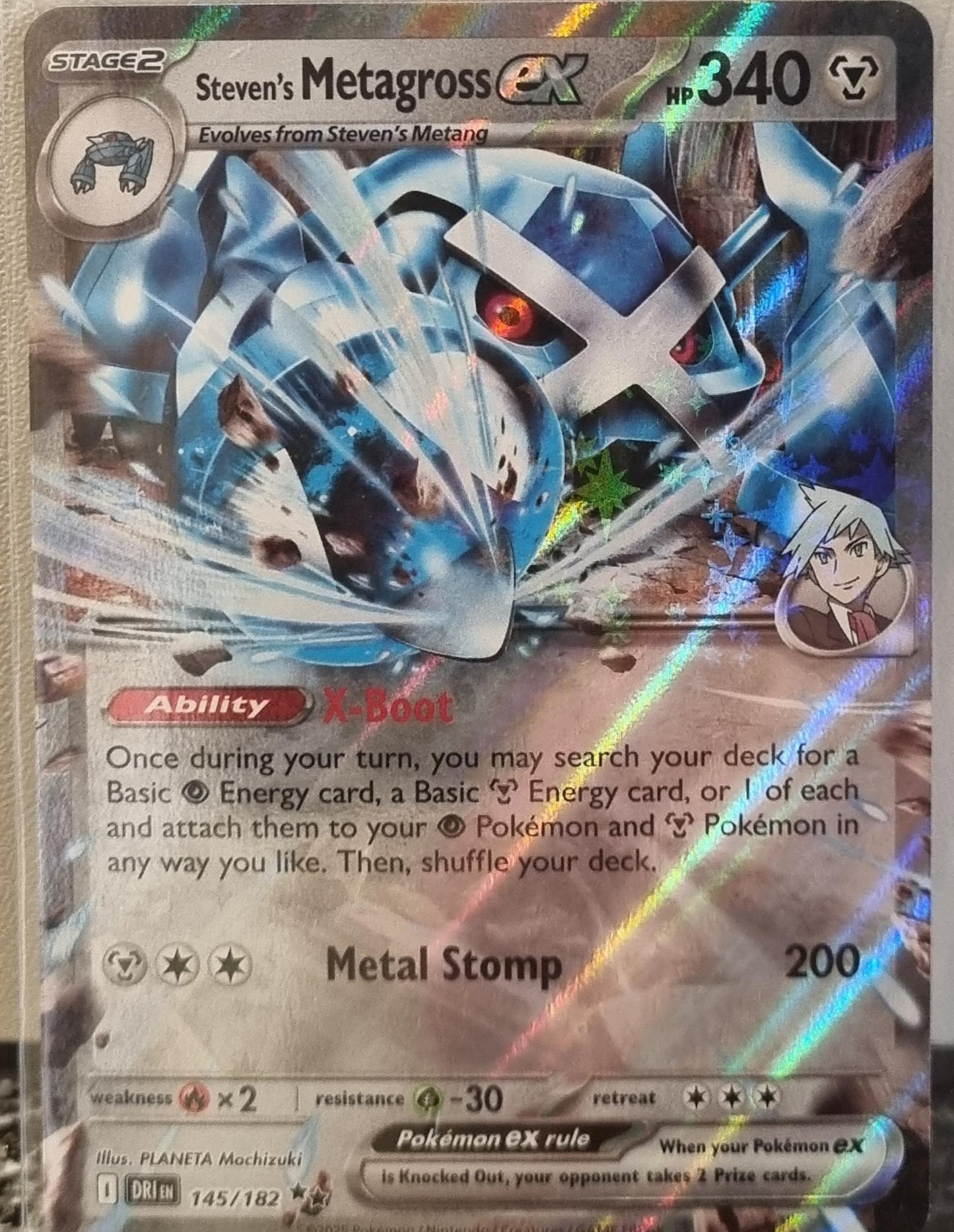 Steven's Metagross ex - Destined Rivals (Double Rare) [DRI-145]