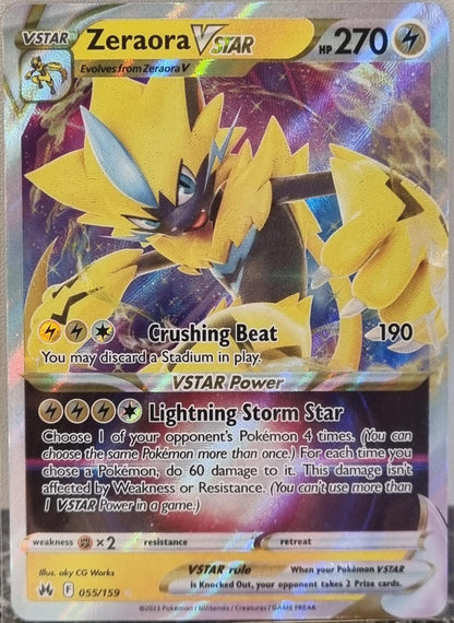 Zeraora VSTAR - Crown Zenith (Ultra Rare) [CRZ-055]