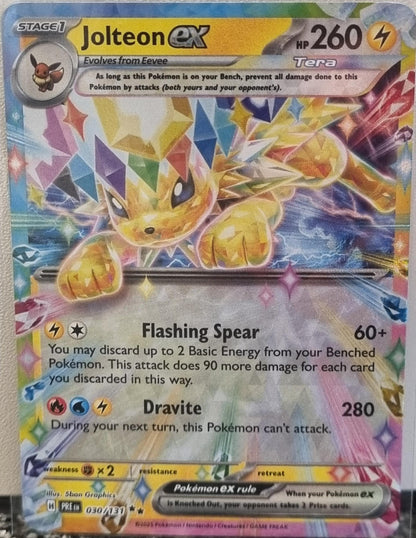 Jolteon ex - Prismatic Evolutions (Double Rare) [PRE-030]