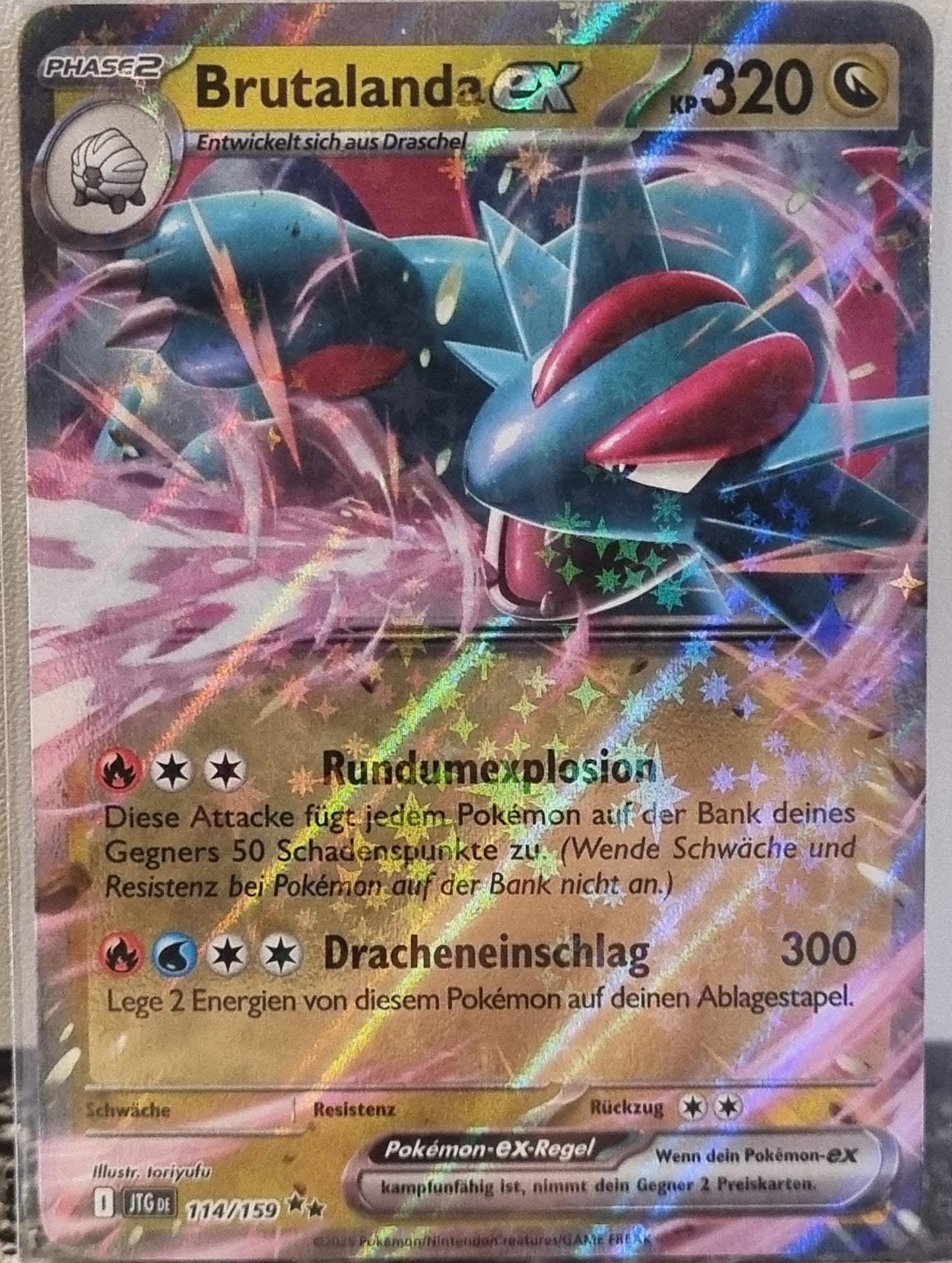 Salamence ex - Journey Together (Double Rare) [JTG-114]