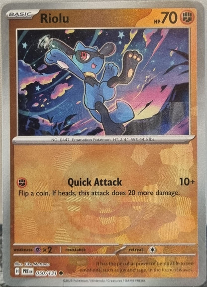 Riolu - Prismatic Evolutions: Additionals (Common) [xPRE-050]