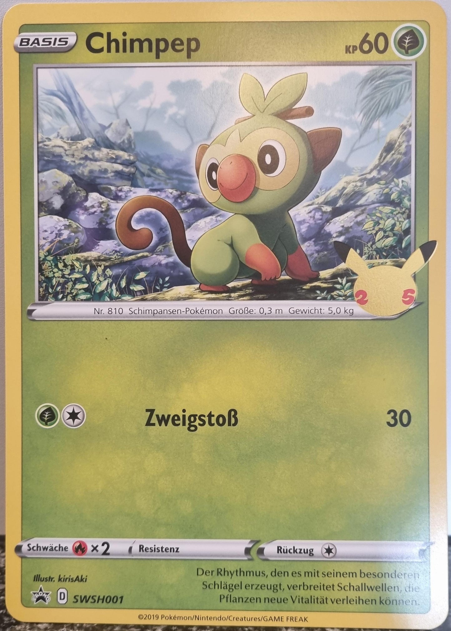 Grookey - SWSH Black Star Promos (Oversized) [SWSH-001]
