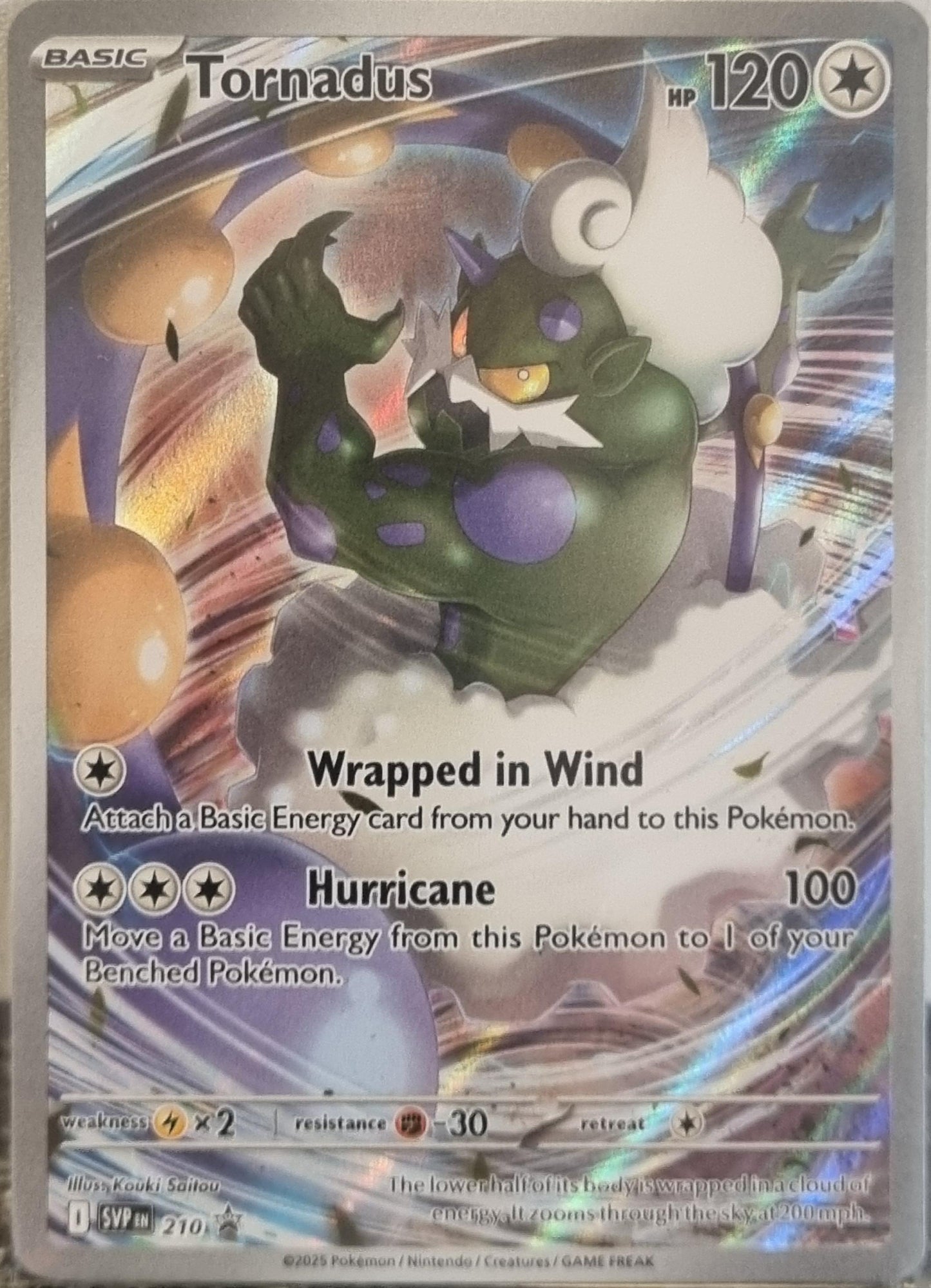 Tornadus - SV Black Star Promos (Promo) [SVP-210]