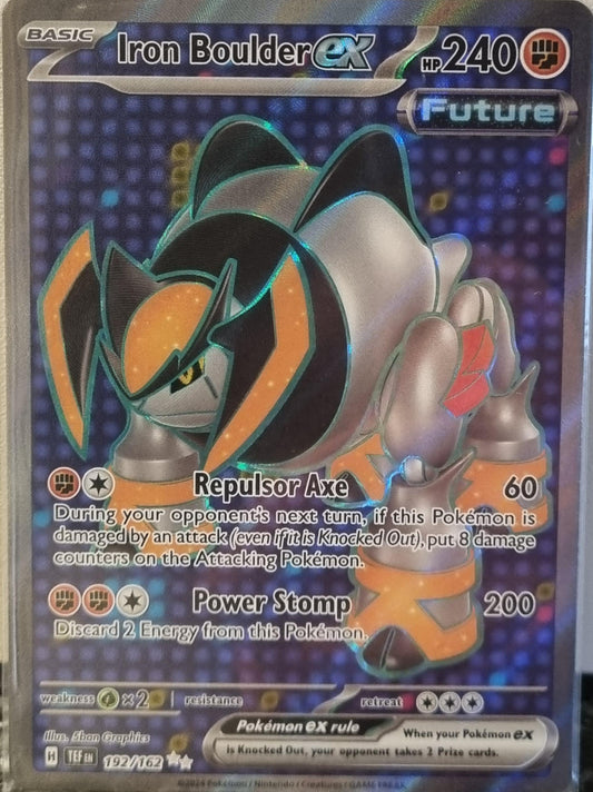 Iron Boulder ex - Temporal Forces (Ultra Rare) [TEF-192]