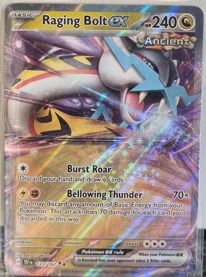 Raging Bolt ex - Temporal Forces (Double Rare) [TEF-123]