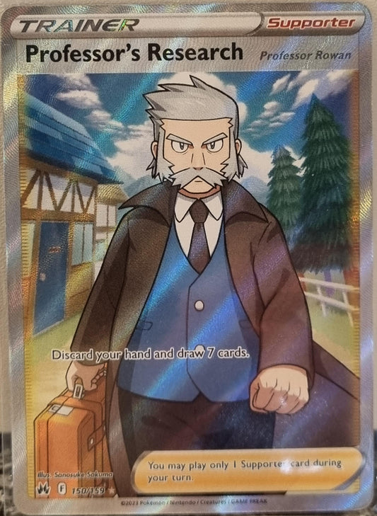 Professor's Research - Crown Zenith (Ultra Rare) [CRZ-150]