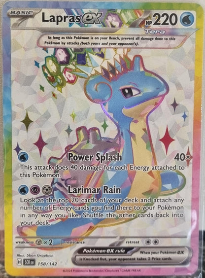Lapras ex - Stellar Crown (Ultra Rare) [SCR-158]