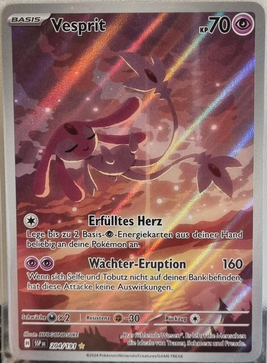 Mesprit - Surging Sparks (Illustration Rare) [SSP-204]