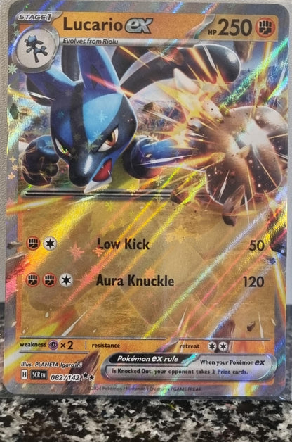 Lucario ex - Stellar Crown (Double Rare) [SCR-082]