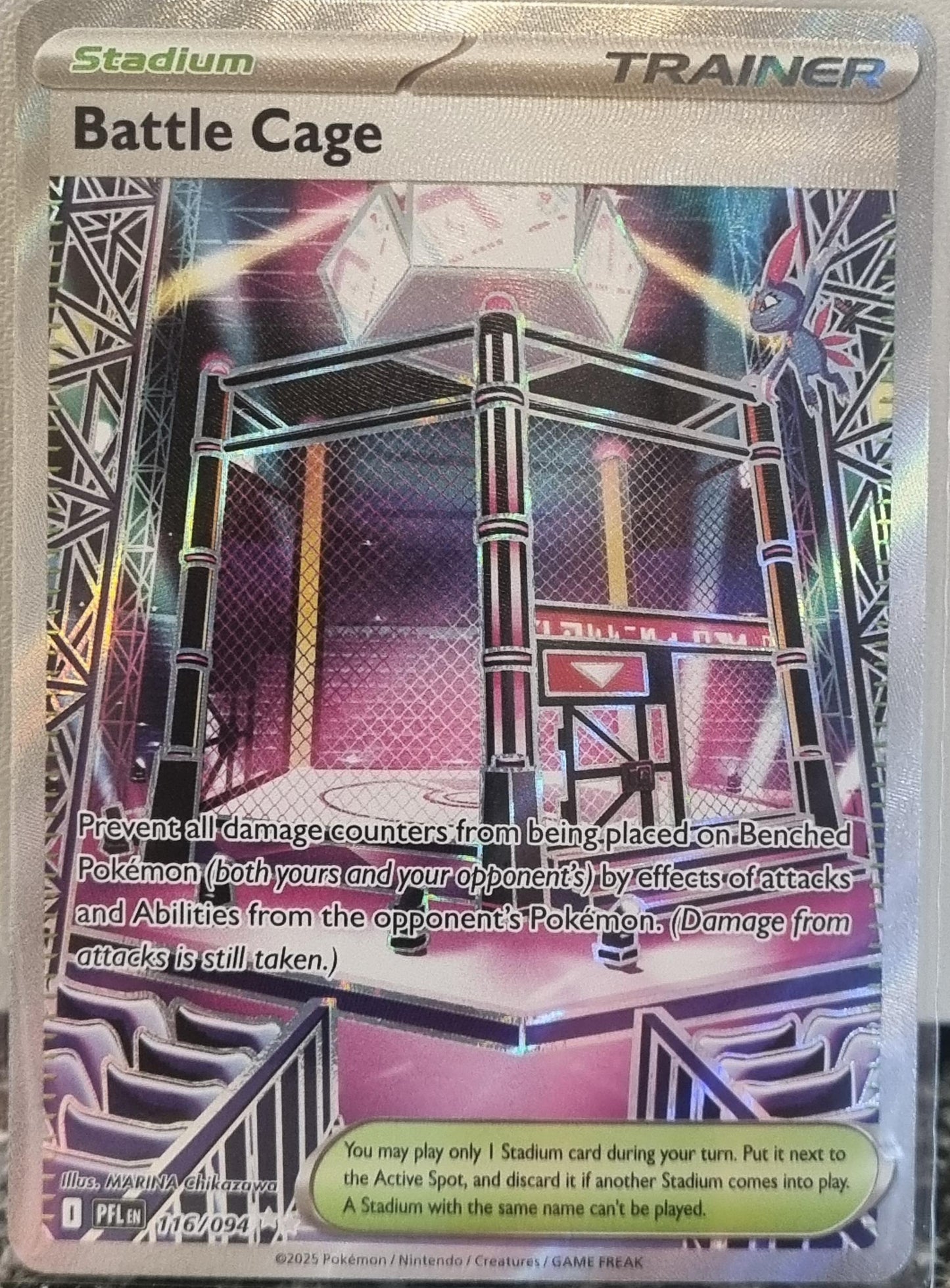 Battle Cage - Phantasmal Flames (Ultra Rare) [PFL-116]