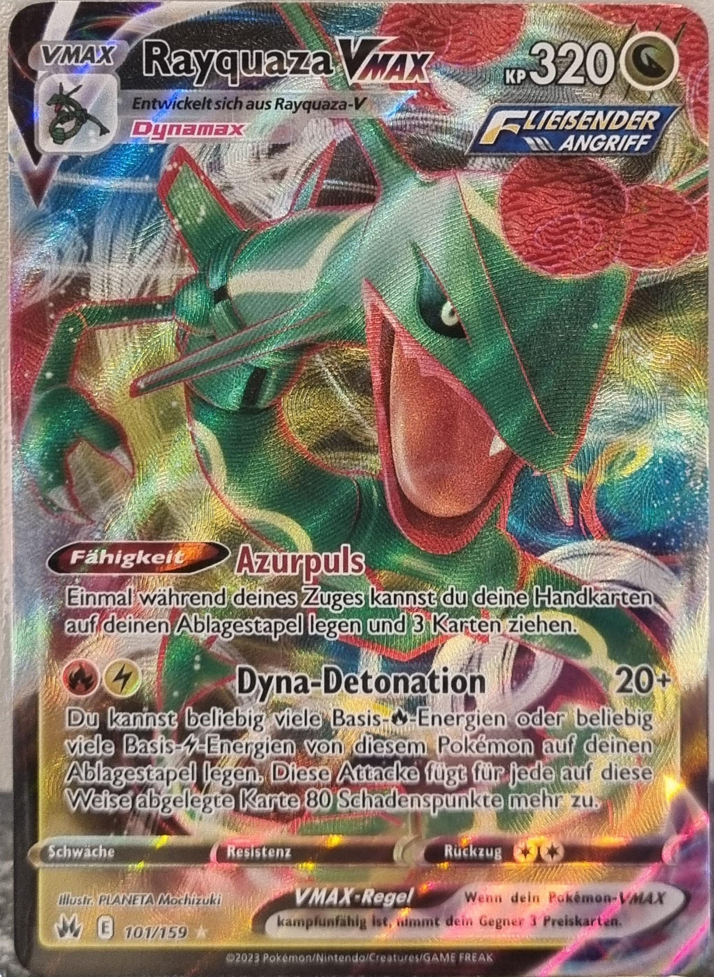 Rayquaza VMAX - Crown Zenith (Ultra Rare) [CRZ-101]