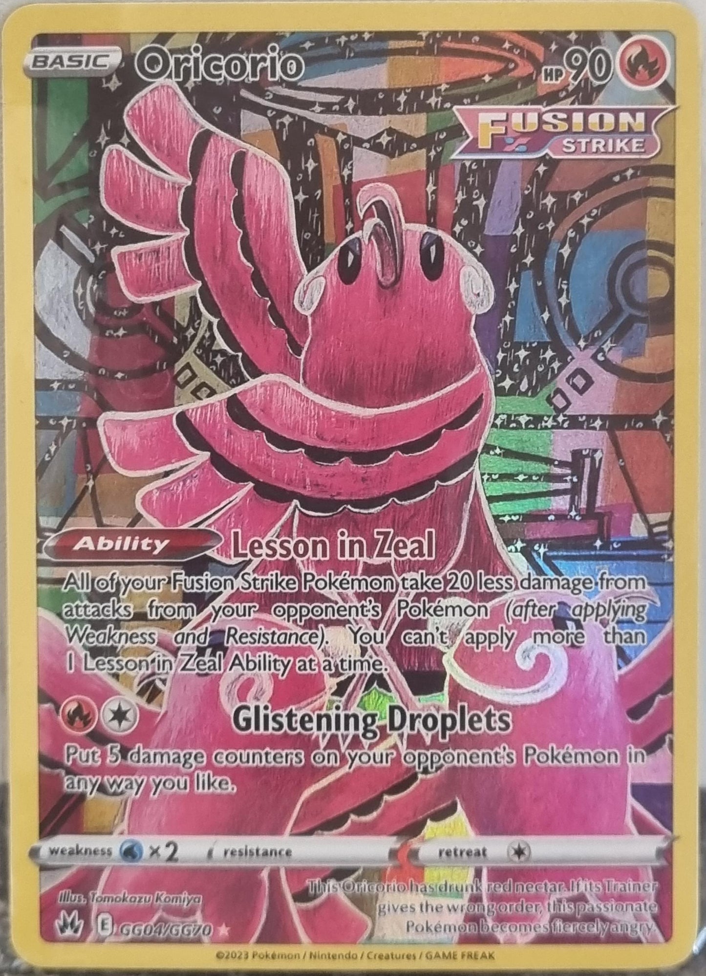 Oricorio - Crown Zenith (Holo Rare) [CRZ-GG04]