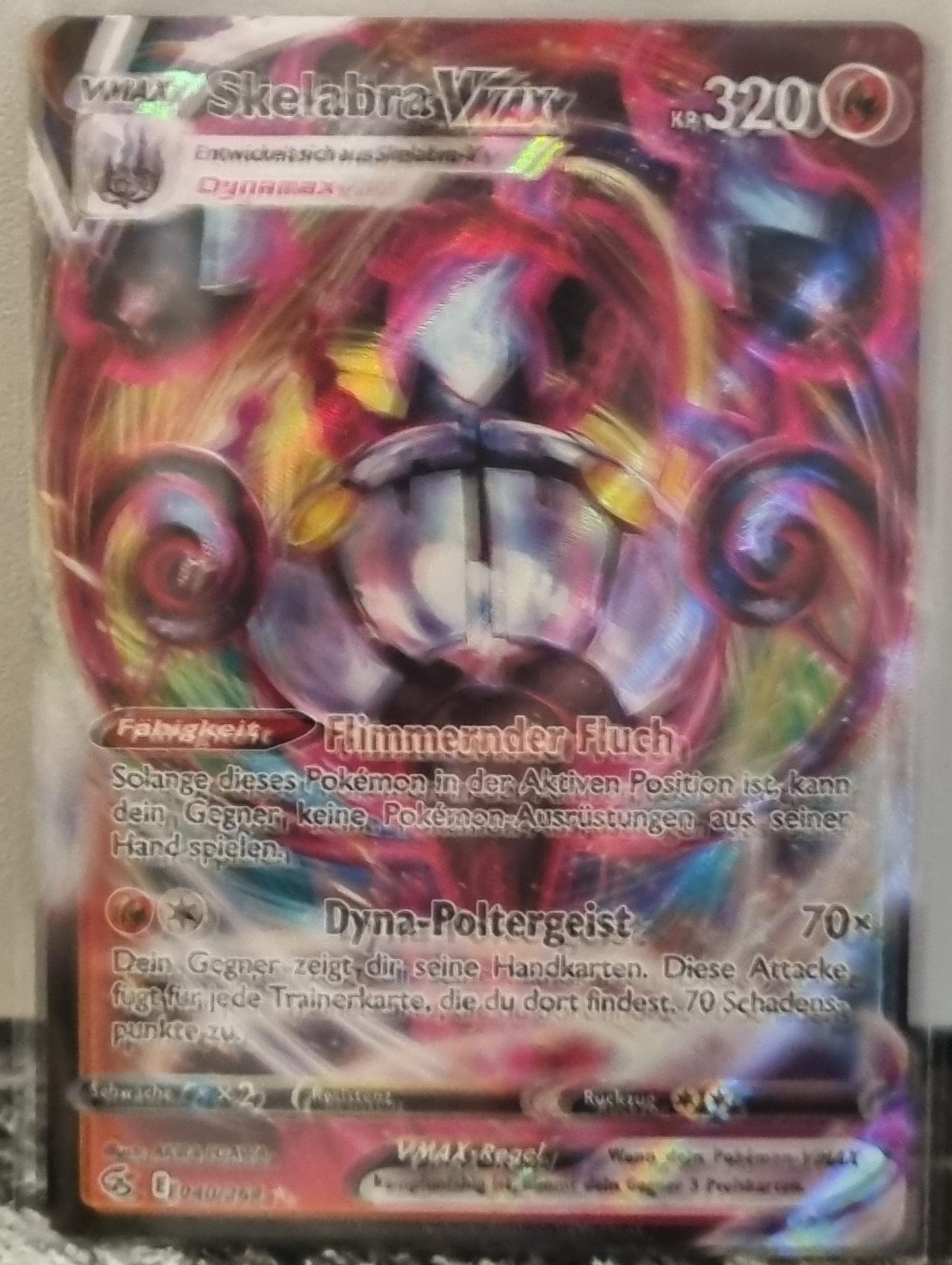 Chandelure VMAX - Fusion Strike (Ultra Rare) [FST-040]