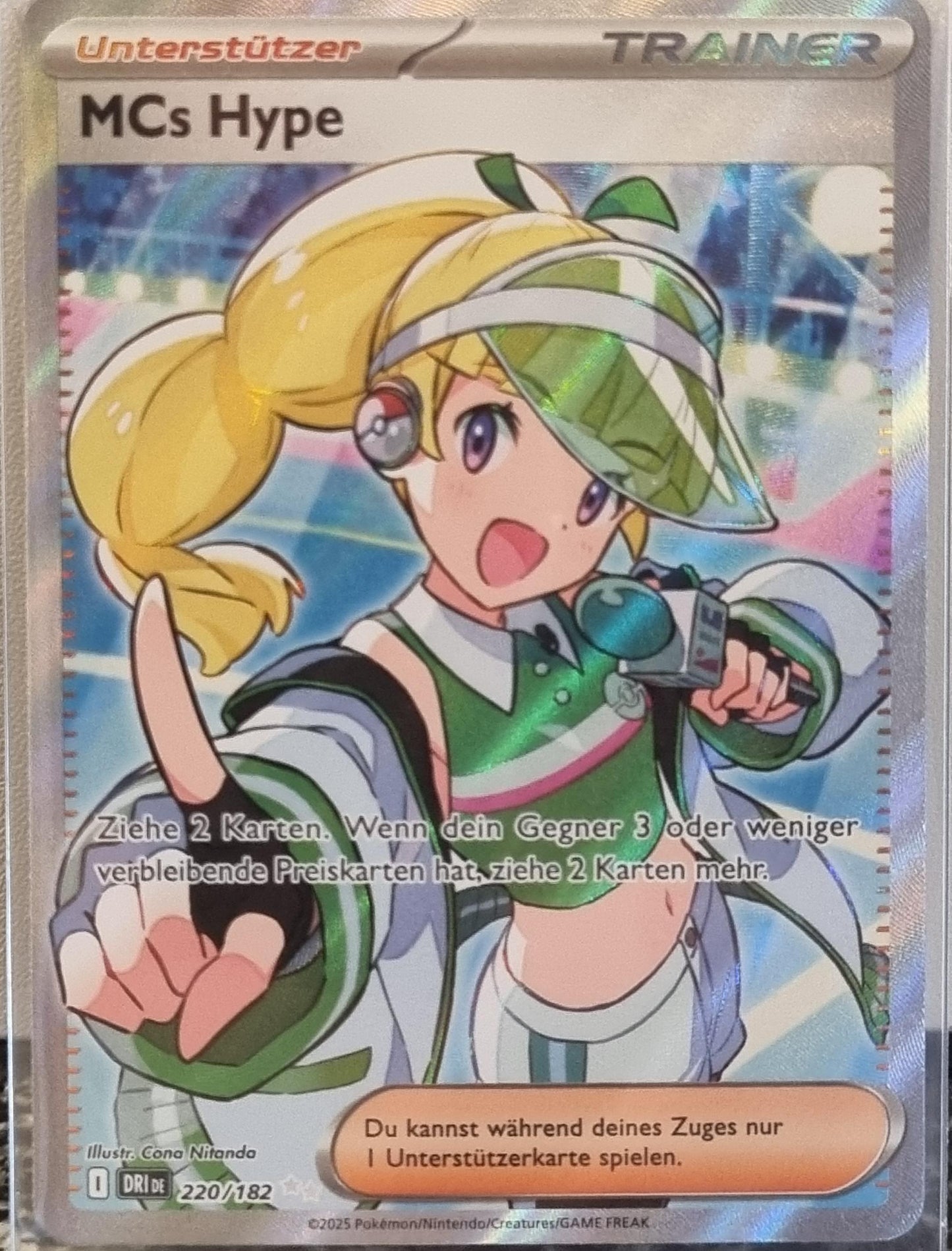 Emcee's Hype - Destined Rivals (Ultra Rare) [DRI-220]