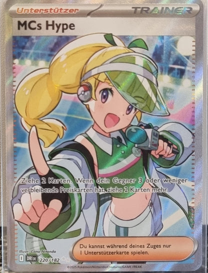 Emcee's Hype - Destined Rivals (Ultra Rare) [DRI-220]