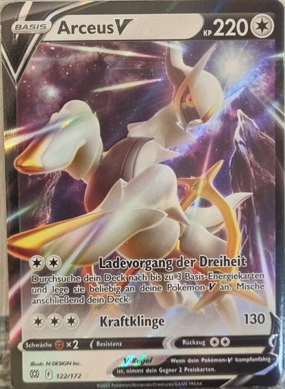 Arceus V - Brilliant Stars (Ultra Rare) [BRS-122]