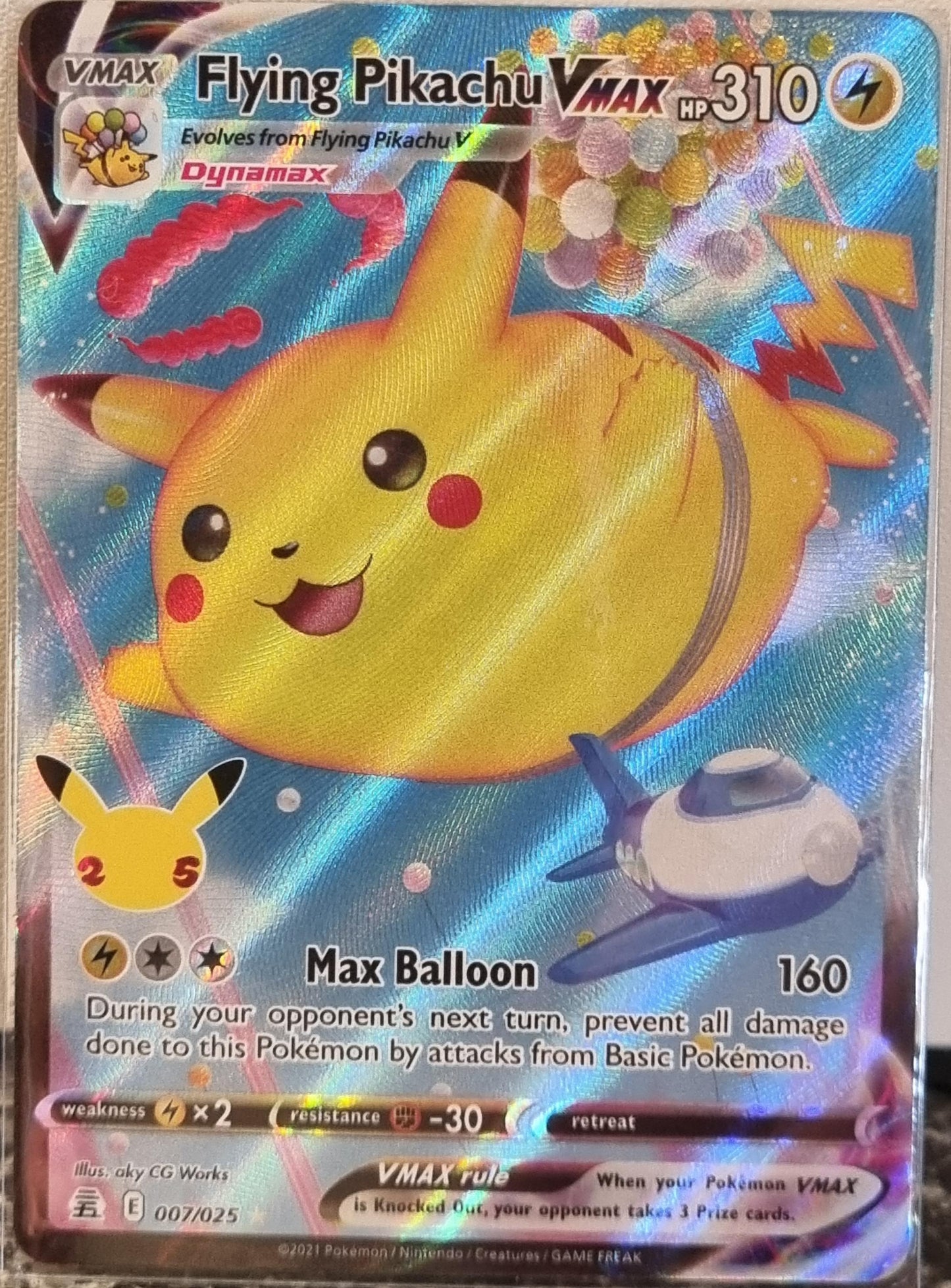 Flying Pikachu VMAX - Celebrations (Ultra Rare) [CEL-007]