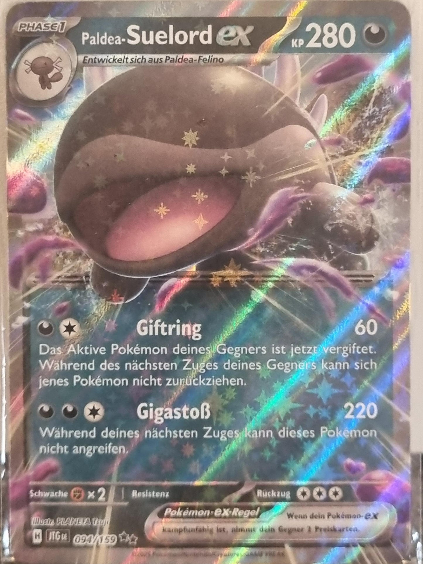 Paldean Clodsire ex - Journey Together (Double Rare) [JTG-094]